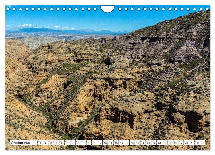 Produktbild: W&uuml;sten in Spanien (Wandkalender 2026 DIN A4 quer), CALVENDO Monatskalender