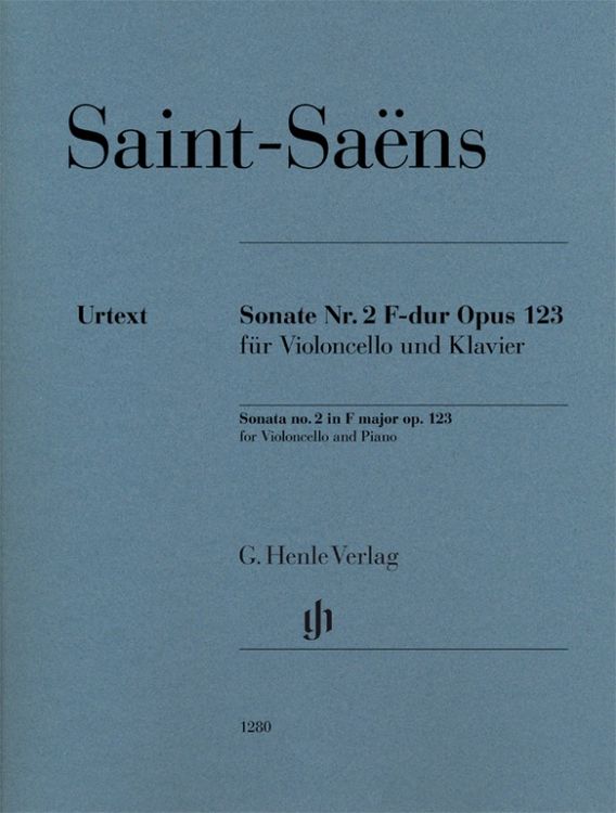 Produktbild: Camille Saint-Sa&euml;ns - Violoncellosonate Nr. 2 F-dur op. 123