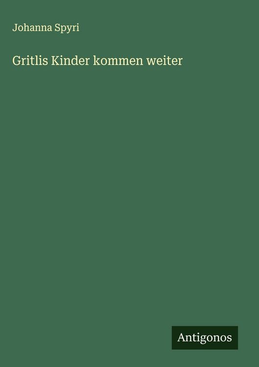 Produktbild: Gritlis Kinder kommen weiter