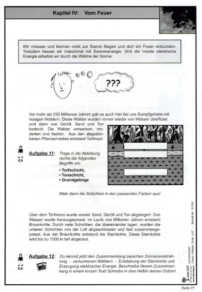 Produktbild: Lernwerkstatt Feuer, Wasser, Erde und Luft