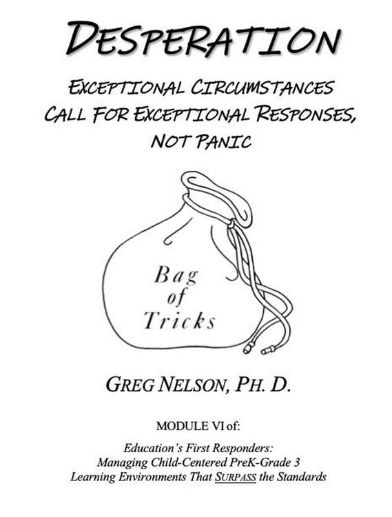Produktbild: Desperation: Exceptional Circumstances Call for Exceptional Responses, Not Panic