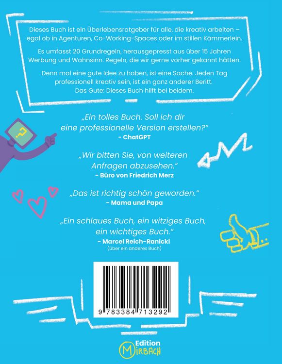 Produktbild: 20 KREATIV-REGELN (gereimt)