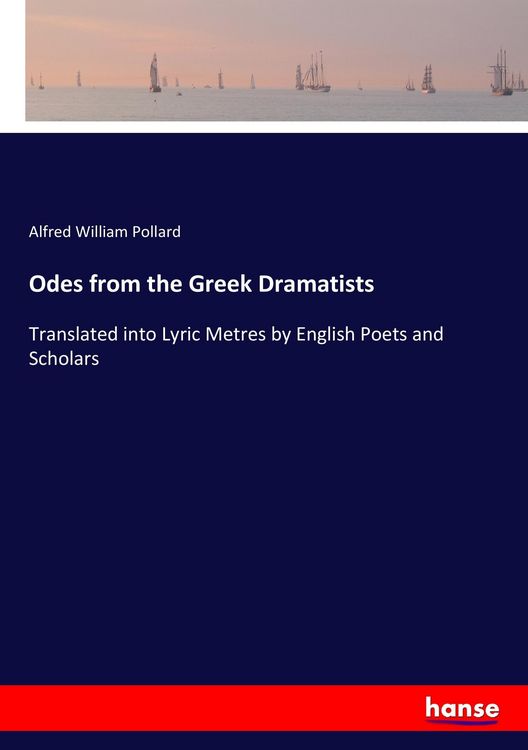 Produktbild: Odes from the Greek Dramatists