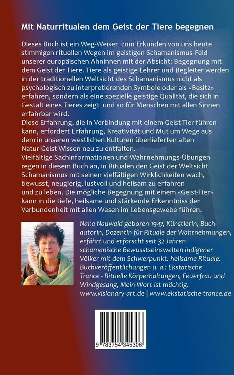 Produktbild: Schamanische Rituale der Wahrnehmung