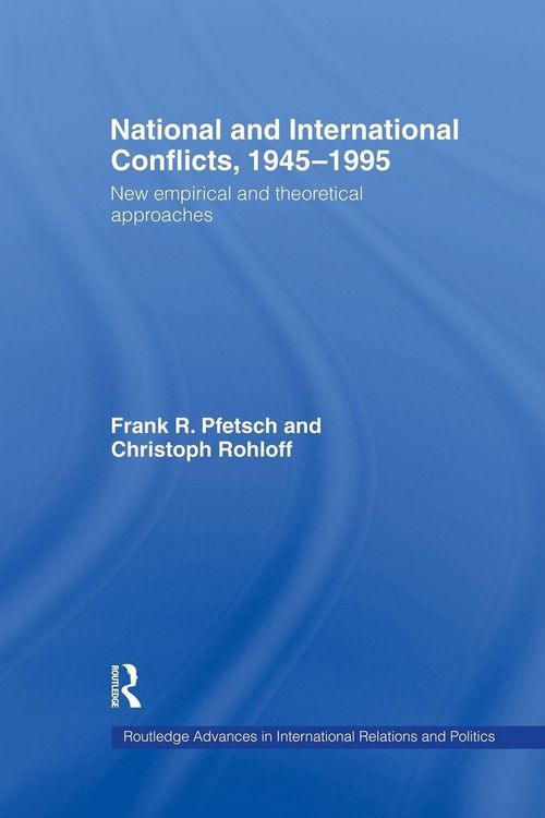 Produktbild: National and International Conflicts, 1945-1995