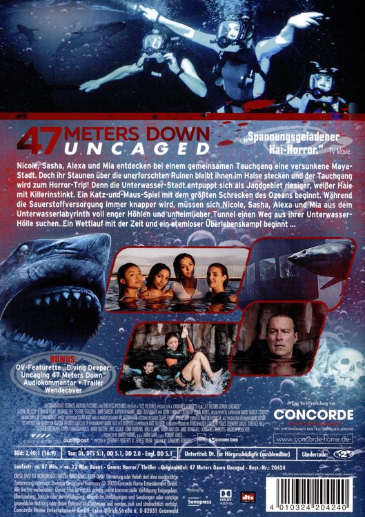 Produktbild: 47 Meters Down - Uncaged
