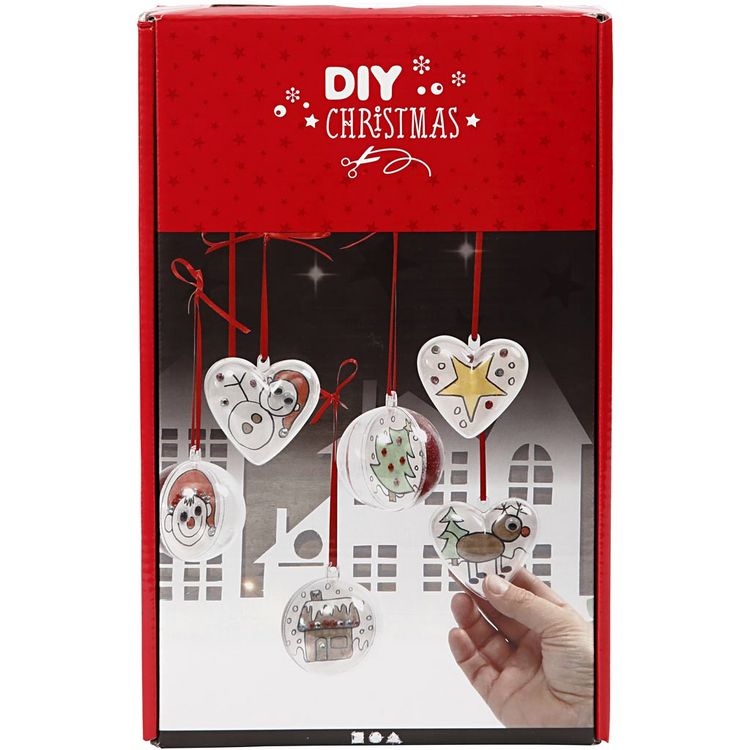 Produktbild: Creativ Company DIY Sets Dekoartikel Weihnachts-Ornamente, 1 Set