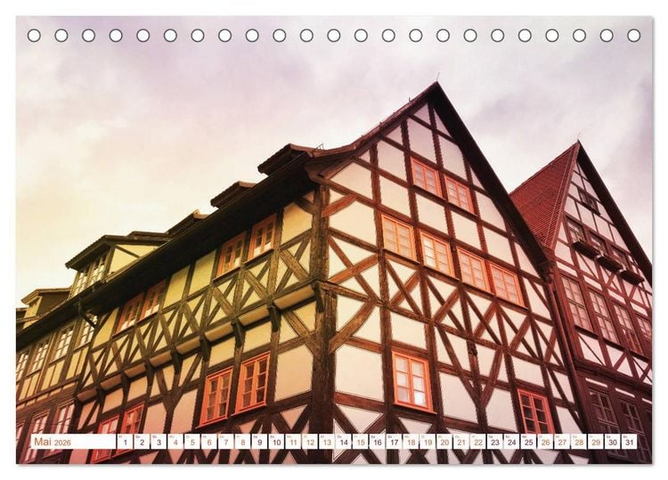 Produktbild: ERFURT obercool (Tischkalender 2026 DIN A5 quer), CALVENDO Monatskalender