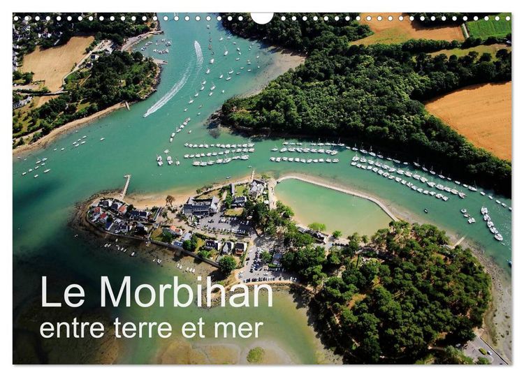 Produktbild: Le Morbihan entre terre et mer (Calendrier mural 2026 DIN A3 vertical), CALVENDO calendrier mensuel