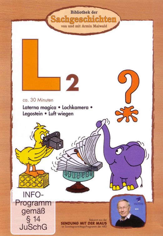 Produktbild: L2 - Laterna Magica/Lochkamera/Legostein/Luft wiegen (Bibliothek der Sachgeschichten)