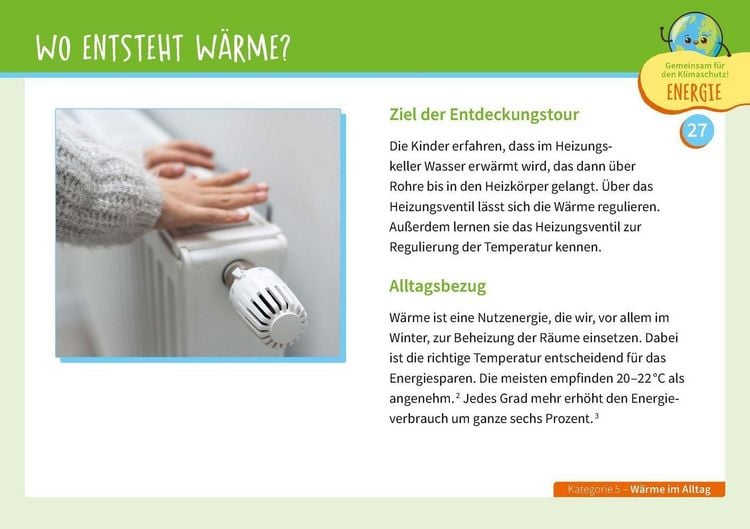 Produktbild: Gemeinsam f&uuml;r den Klimaschutz! Energie