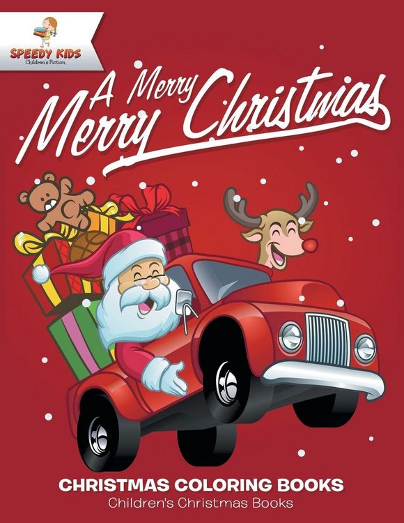 Produktbild: A Merry Merry Christmas - Christmas Coloring Books | Children's Christmas Books
