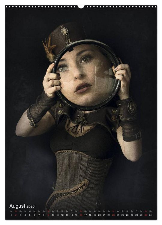 Produktbild: Steampunk Artwork (hochwertiger Premium Wandkalender 2026 DIN A2 hoch), Kunstdruck in Hochglanz