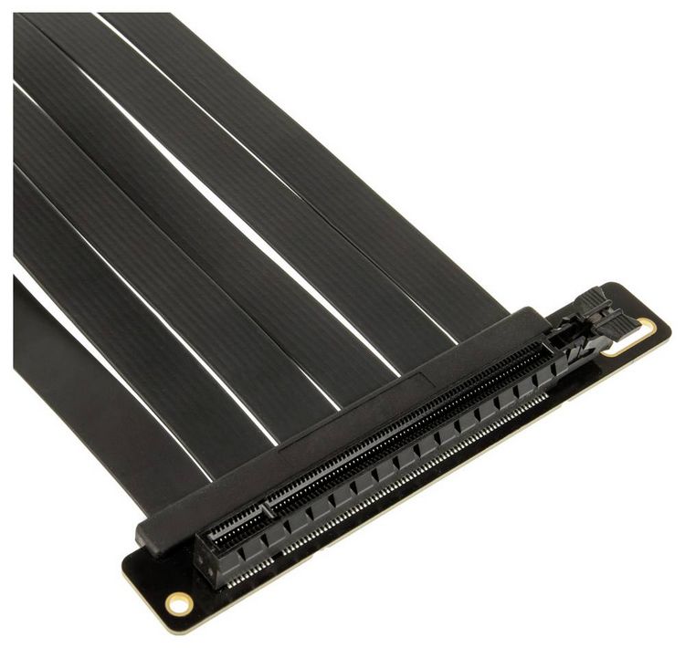 Produktbild: Kolink PCIe Riser Kabel PCIe 5.0 PCIe x16 Stecker, PCIe x16 Buchse 30 cm Schwarz PGW-RC-MRK-010