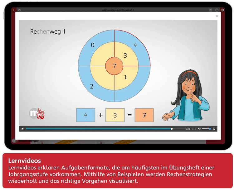 Produktbild: Das &Uuml;bungsheft Mathematik 1 - DIN A4