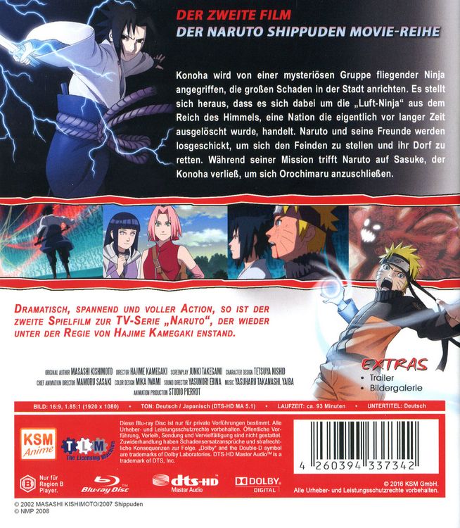 Produktbild: Naruto Shippuden - Bonds/The Movie 2
