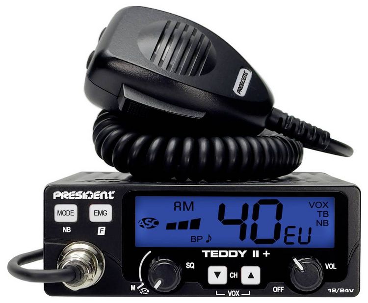 Produktbild: President TEDDY II + TXPR376 CB-Funkger&auml;t
