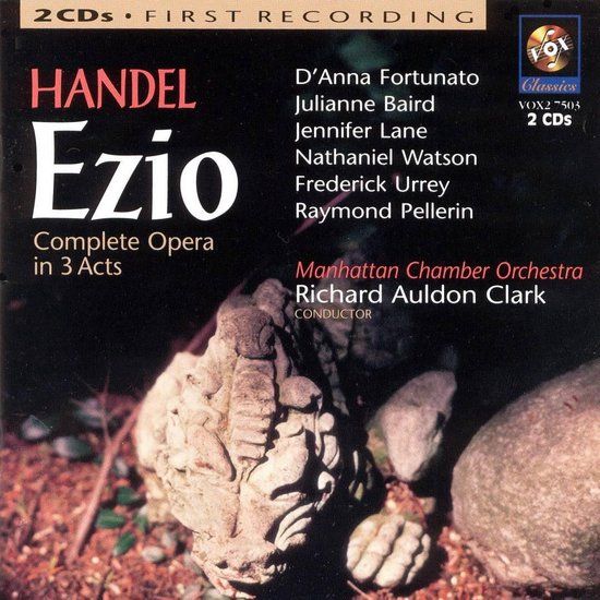 Produktbild: Clark/Fortunato/Baird/Lane/Manhattan Chamber Or.: Ezio