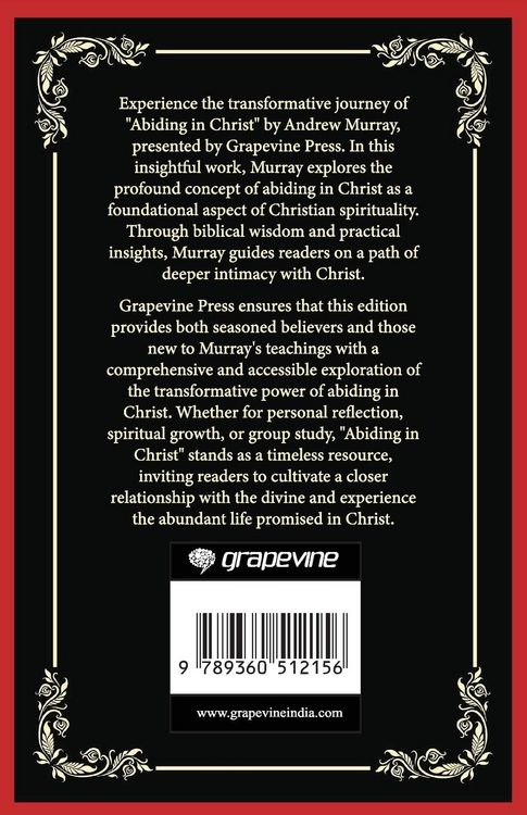 Produktbild: Abiding in Christ (Grapevine Press)