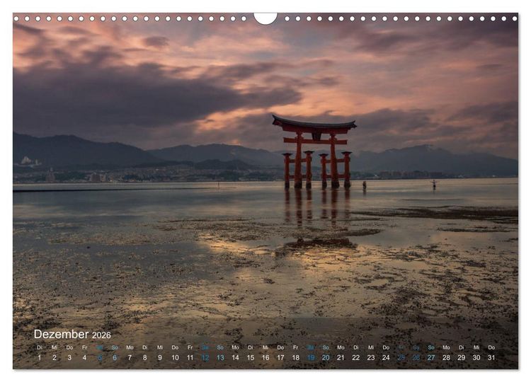 Produktbild: Japan - Im Land der aufgehenden Sonne (Wandkalender 2026 DIN A3 quer), CALVENDO Monatskalender