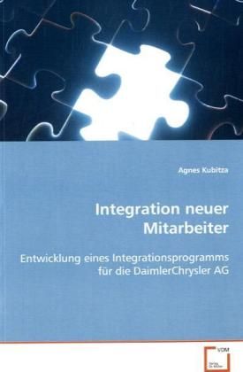 Produktbild: Kubitza Agnes: Integration neuer Mitarbeiter