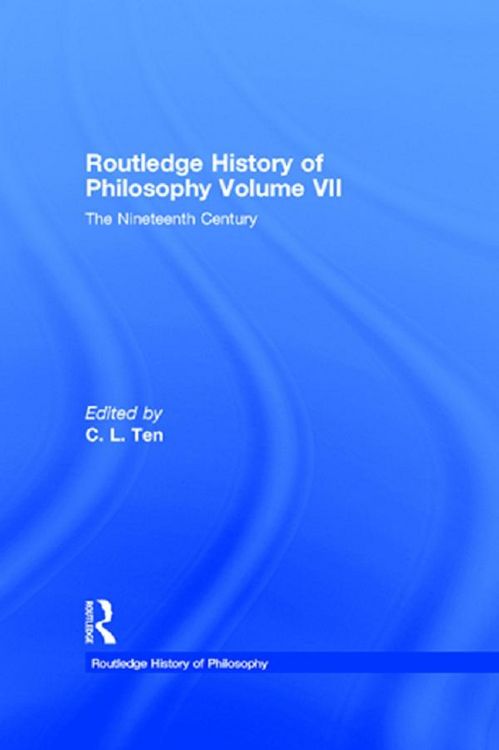 Produktbild: Routledge History of Philosophy Volume VII
