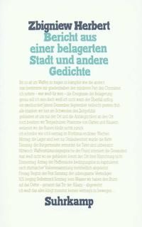 Produktbild: Bericht aus einer belagerten Stadt und andere Gedichte