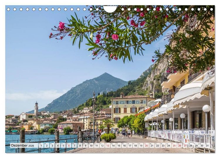 Produktbild: GARDASEE Idyllisches Limone sul Garda (Wandkalender 2026 DIN A4 quer), CALVENDO Monatskalender
