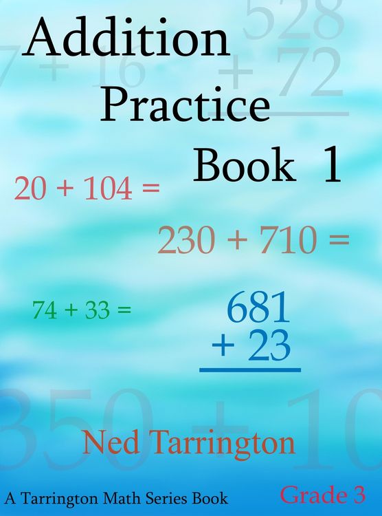 Produktbild: Addition Practice Book 1, Grade 3