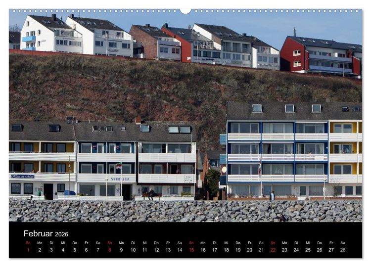 Produktbild: Helgoland (Wandkalender 2026 DIN A2 quer), CALVENDO Monatskalender