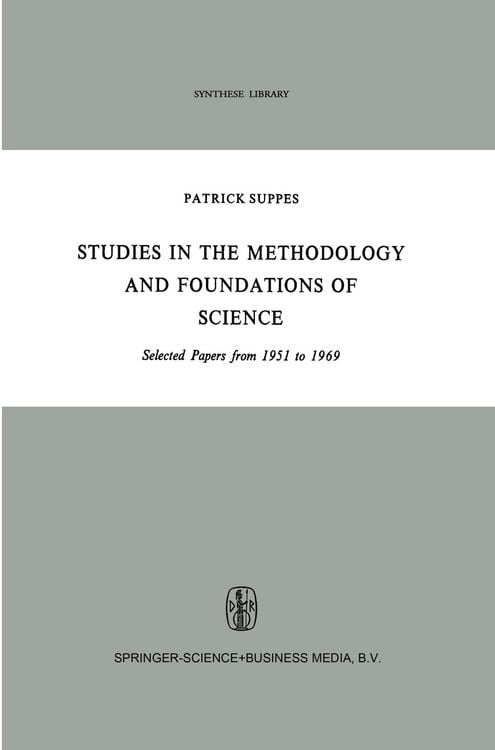 Produktbild: Studies in the Methodology and Foundations of Science