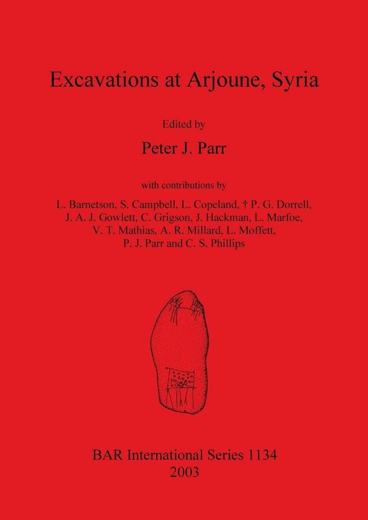 Produktbild: Excavations at Arjourne, Syria
