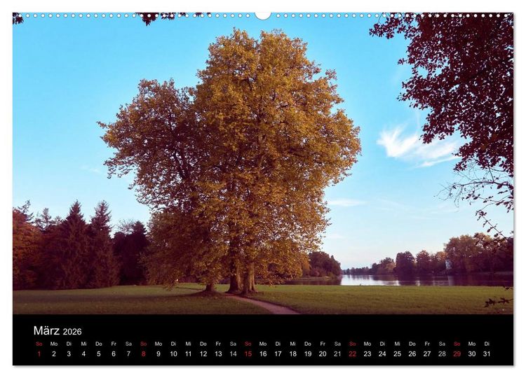 Produktbild: Sch&ouml;ne Heimat W&ouml;rlitzer Park (Wandkalender 2026 DIN A2 quer), CALVENDO Monatskalender