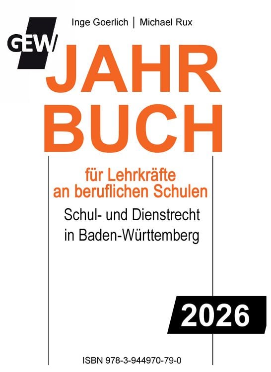 Produktbild: GEW-Jahrbuch 2026 f&uuml;r Lehrkr&auml;fte an berufliche Schulen