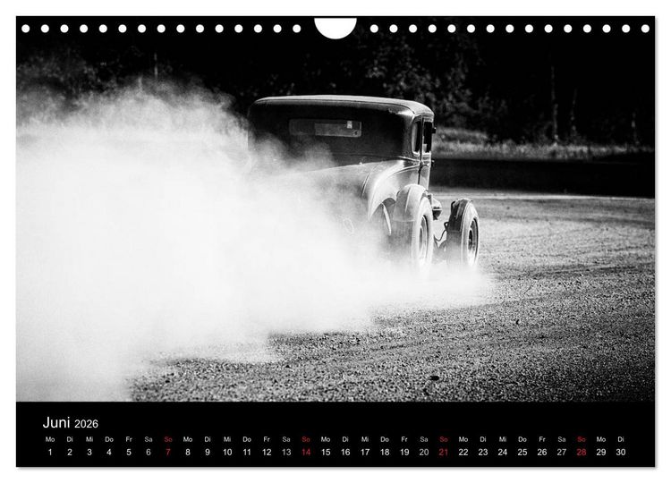Produktbild: Hot Rods (Wandkalender 2026 DIN A4 quer), CALVENDO Monatskalender