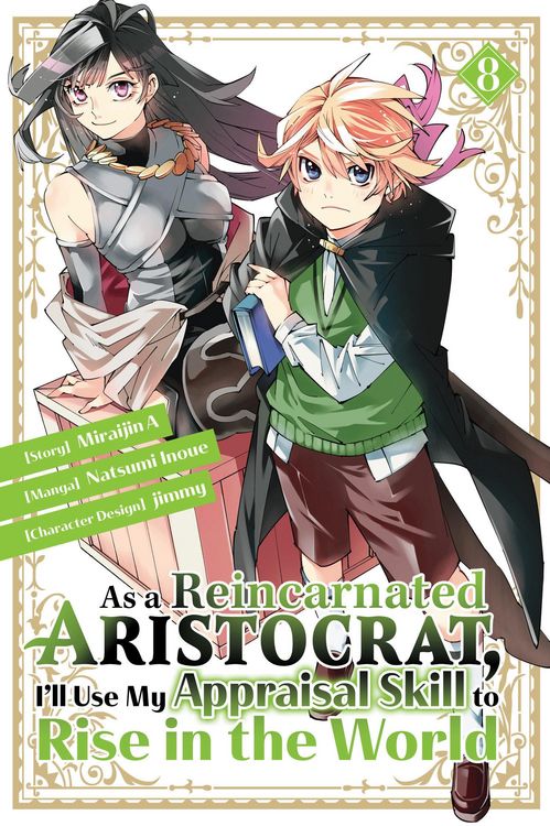 Produktbild: As a Reincarnated Aristocrat, I'll Use My Appraisal Skill to Rise in the World 8(manga)