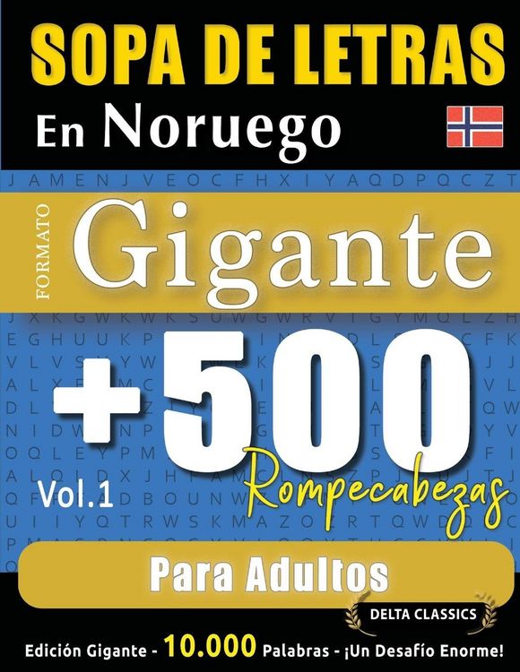 Produktbild: Sopa De Letras En Noruego Formato Gigante