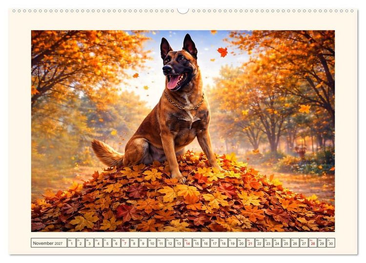 Produktbild: Aufgepasst (Wandkalender 2027 DIN A2 quer), CALVENDO Monatskalender