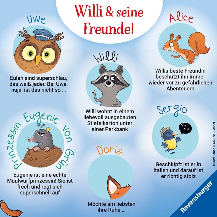 Produktbild: Waschb&auml;r Willi Wunderquatsch - Der Salat aus dem Weltall und noch verr&uuml;cktere Abenteuer