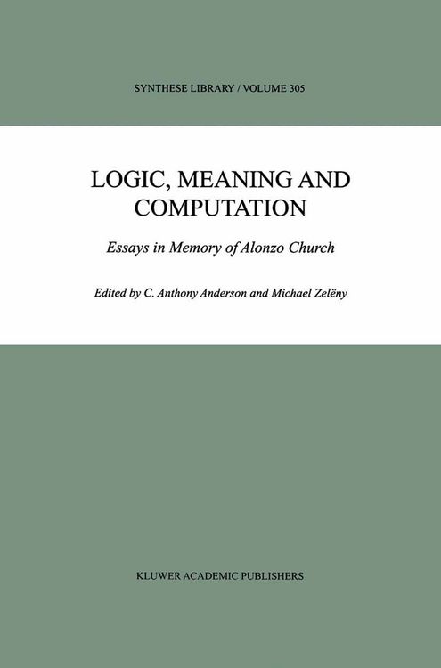 Produktbild: Logic, Meaning and Computation
