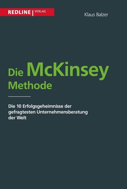 Produktbild: Die McKinsey Methode