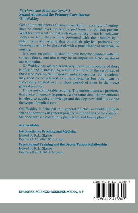 Produktbild: Sexual Abuse and the Primary Care Doctor
