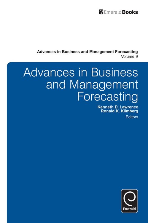 Produktbild: Advances in Business and Management Forecasting