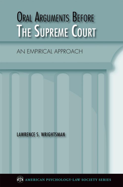 Produktbild: Oral Arguments Before the Supreme Court