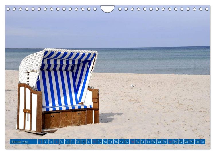 Produktbild: Die Ostsee (Wandkalender 2026 DIN A4 quer), CALVENDO Monatskalender
