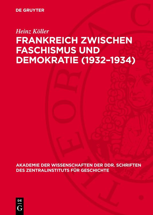 Produktbild: Frankreich zwischen Faschismus und Demokratie (1932&ndash;1934)