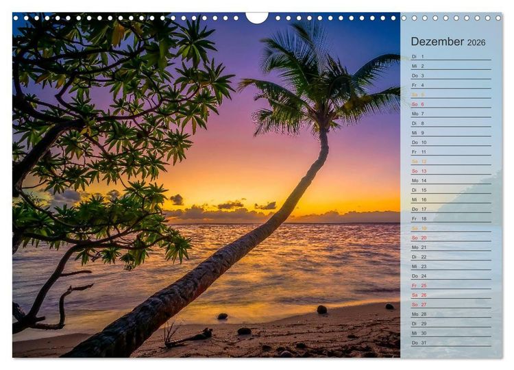 Produktbild: Str&auml;nde wie ein Traum (Wandkalender 2026 DIN A3 quer), CALVENDO Monatskalender
