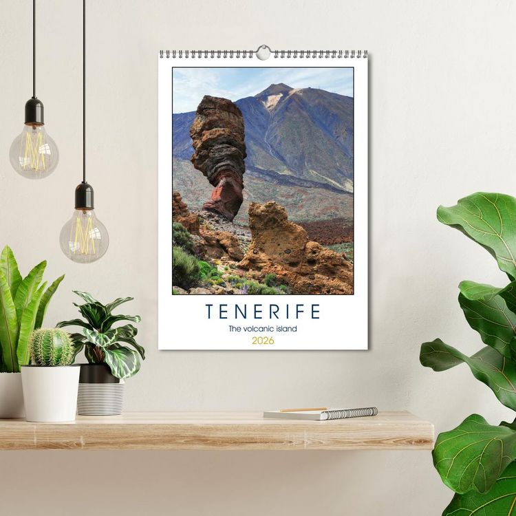 Produktbild: Tenerife - The volcanic island (Wall Calendar 2026 DIN A3 portrait), CALVENDO 12 Month Wall Calendar