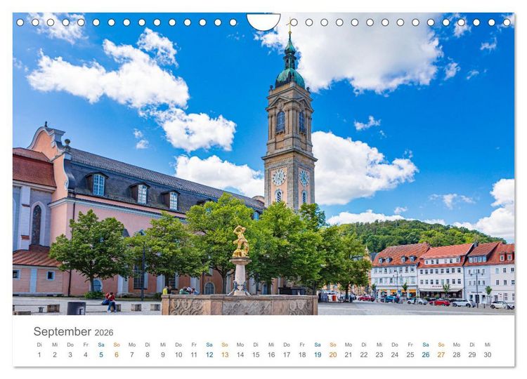 Produktbild: Eisenach - zu F&uuml;&szlig;en der Wartburg (Wandkalender 2026 DIN A4 quer), CALVENDO Monatskalender