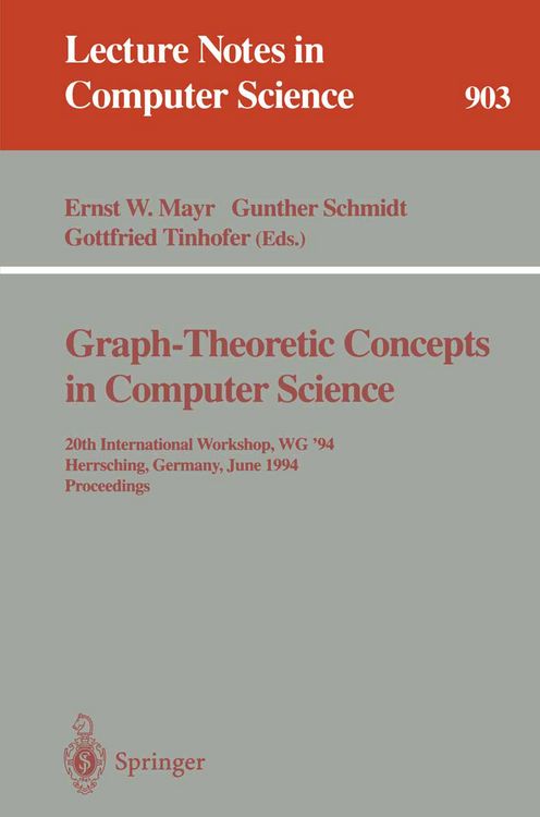 Produktbild: Graph-Theoretic Concepts in Computer Science